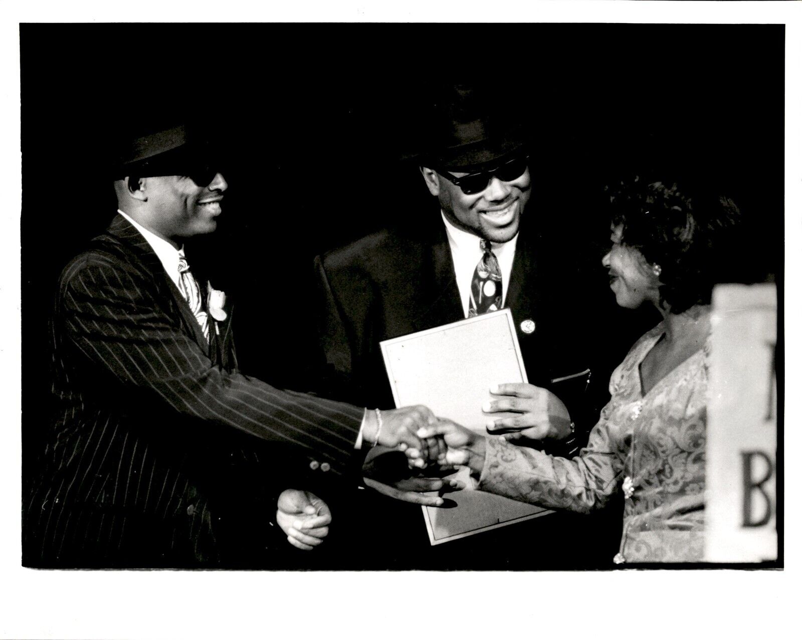 LG42 1992 Orig Photo GRAMMY WINNING MUSIC PRODUCERS TERRY LEWIS JIMMY JAM HARRIS