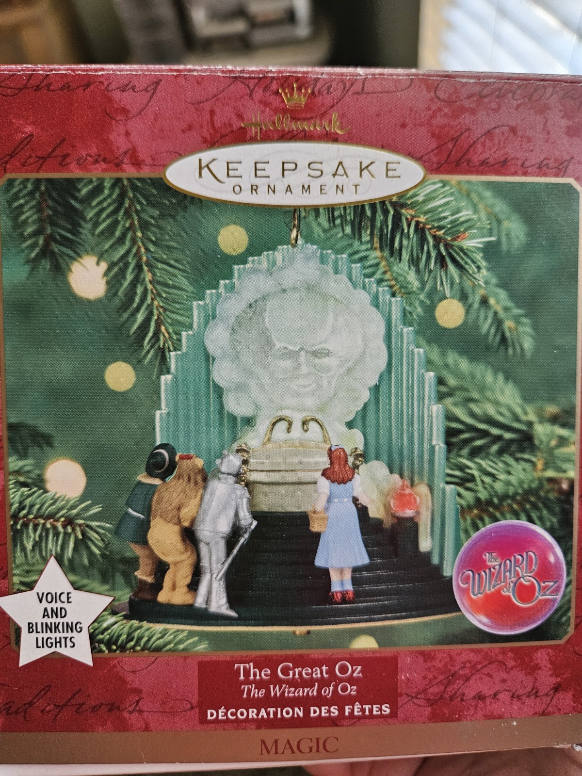 Hallmark Keepsake 2000 The Great Oz Collectible Ornament Hallmark Keepsake 2000 The Great Oz Collectible Ornament
