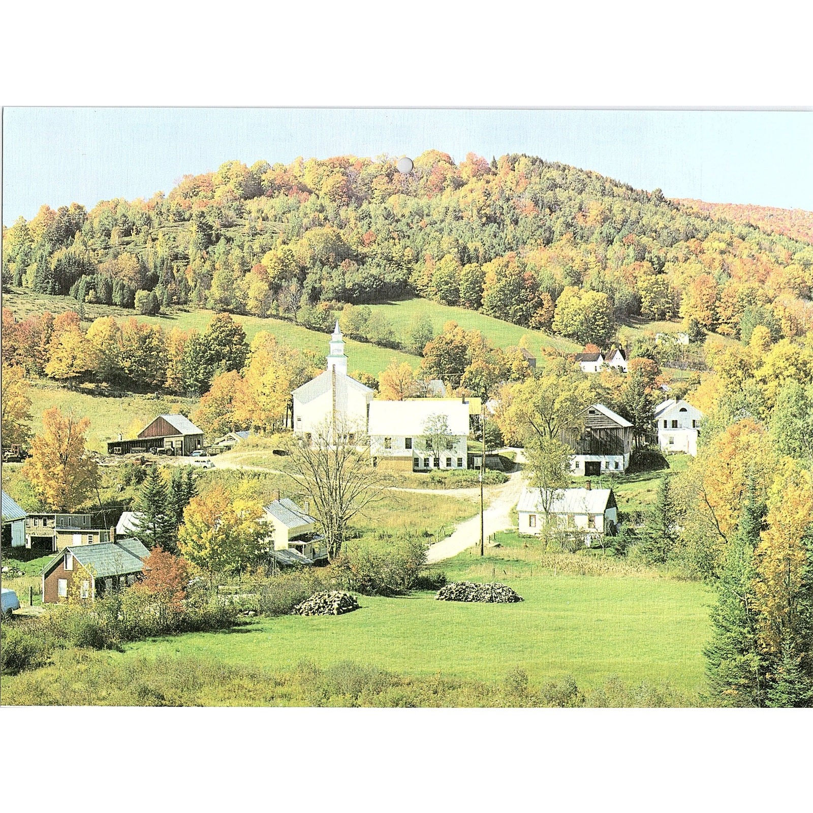 1983 Whitman East Topsham, Vermont Vintage Art Print 7x9 V12 1983 Whitman East Topsham, Vermont Vintage Art Print 7x9 V12