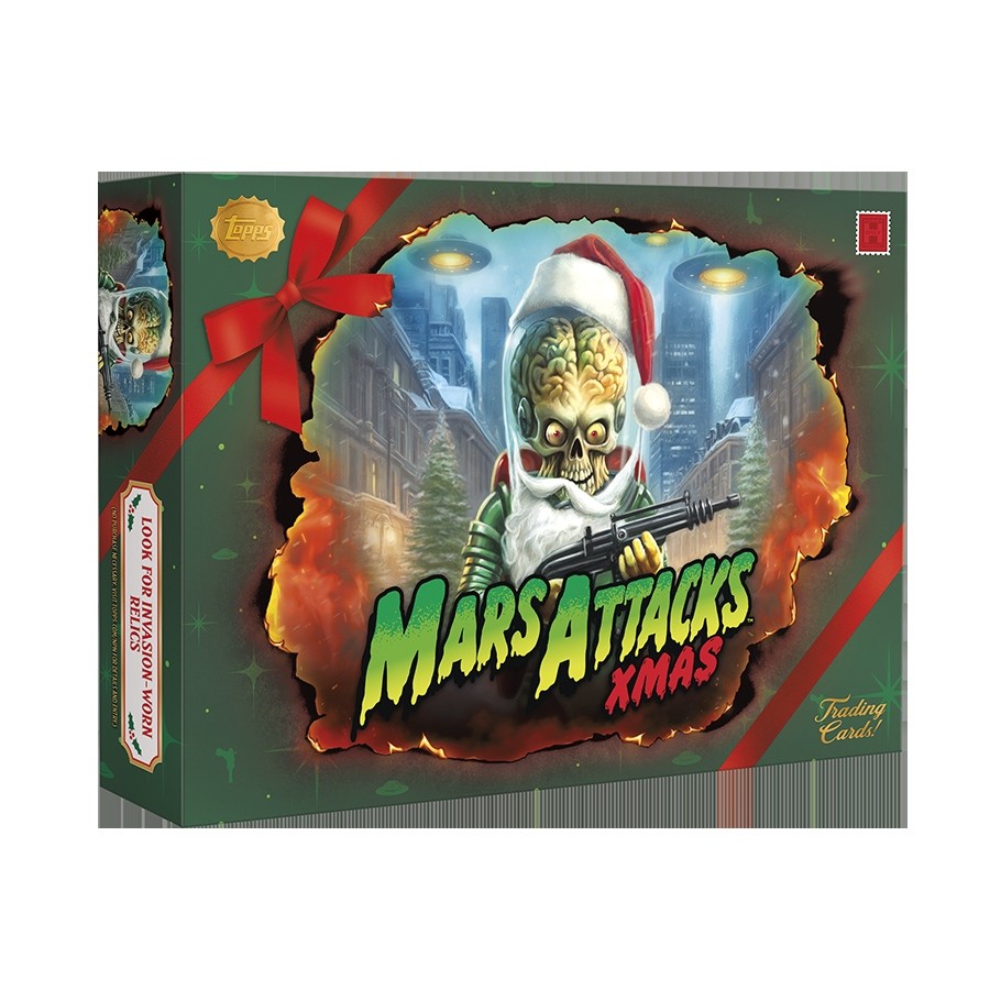 2026 Topps Mars Attacks Christmas Hobby Box NEW Factory Sealed Ships Today 2026 Topps Mars Attacks Christmas Hobby Box NEW Factory Sealed Ships Today