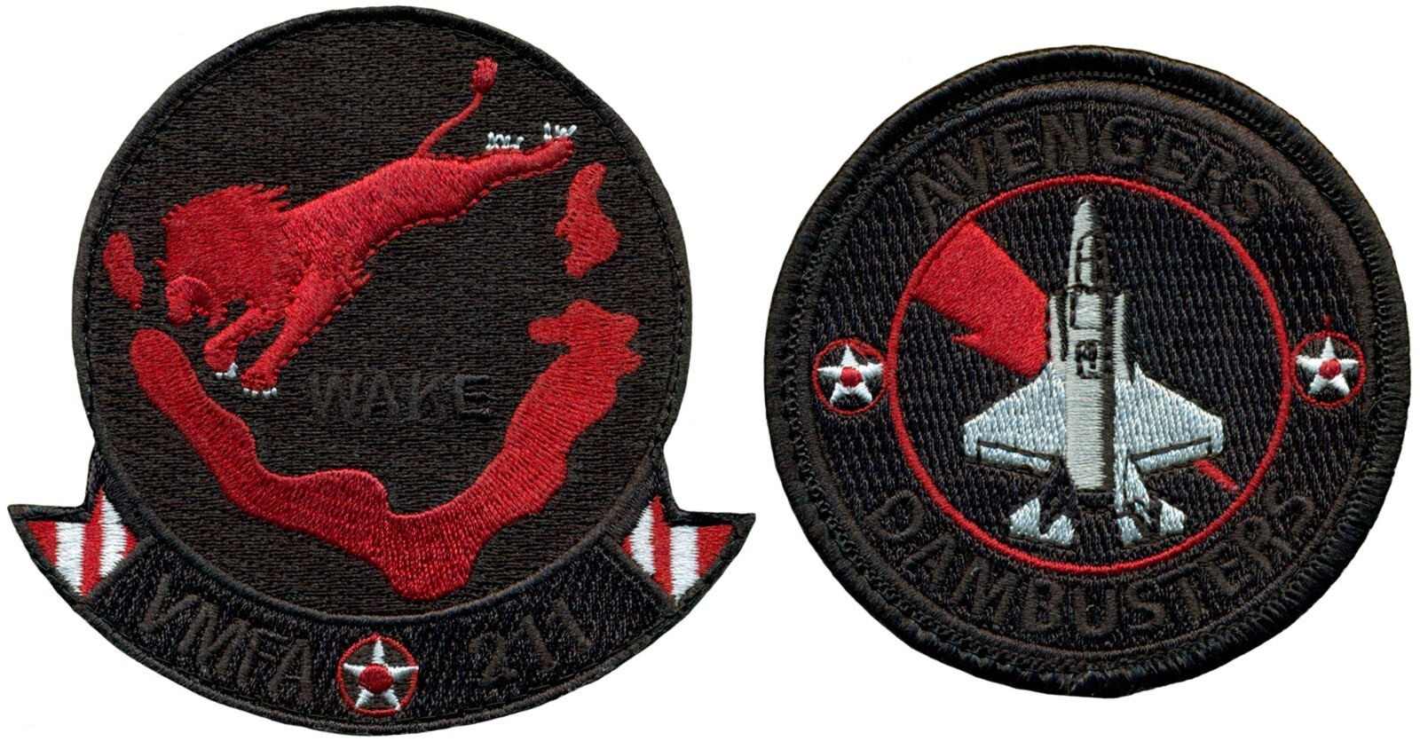 USMC MARINE FIGHTER ATTACK SQUADRON 211 (VMFA-211) – F-35 – BLACK PATCH SET USMC MARINE FIGHTER ATTACK SQUADRON 211 (VMFA-211) – F-35 – BLACK PATCH SET