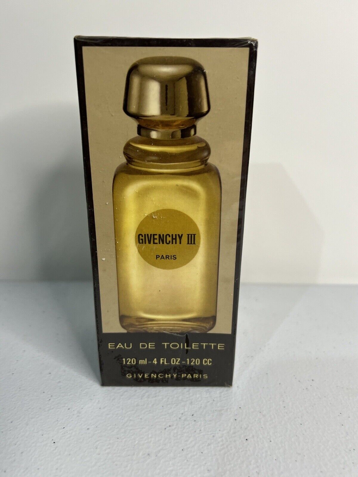 Rare Perfume GIVENCHY III (3) EAU DE TOILETTE SPLASH EDT 4oz 120ml Authentic New