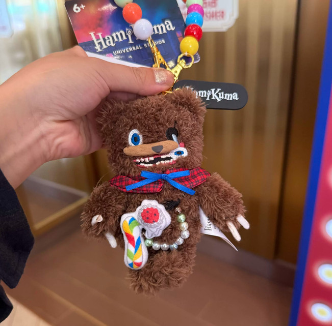 Genuine Beijing Universal Studios HHN 2026 HamiKuma Plush Keychain