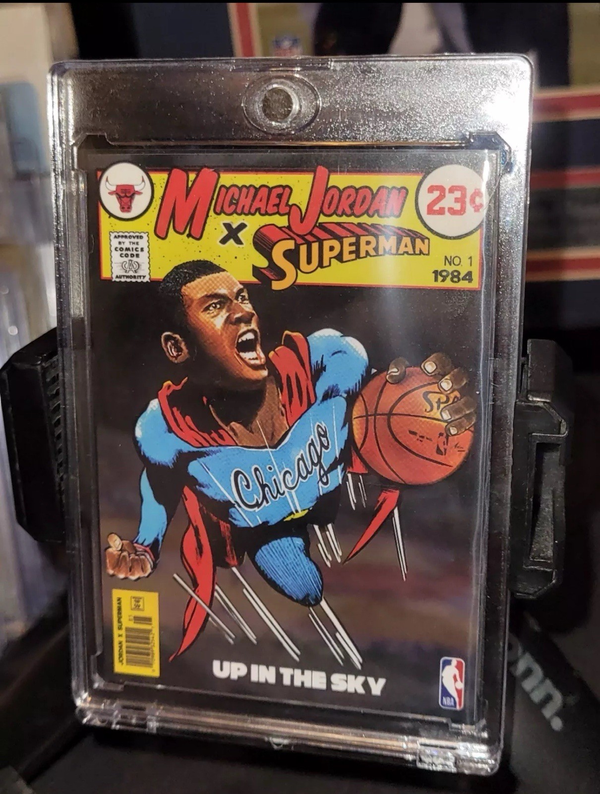 1984 Michael Jordan x Superman Comic Rookie RC Chicago Bulls Rare NO 1986 Fleer 1984 Michael Jordan x Superman Comic Rookie RC Chicago Bulls Rare NO 1986 Fleer