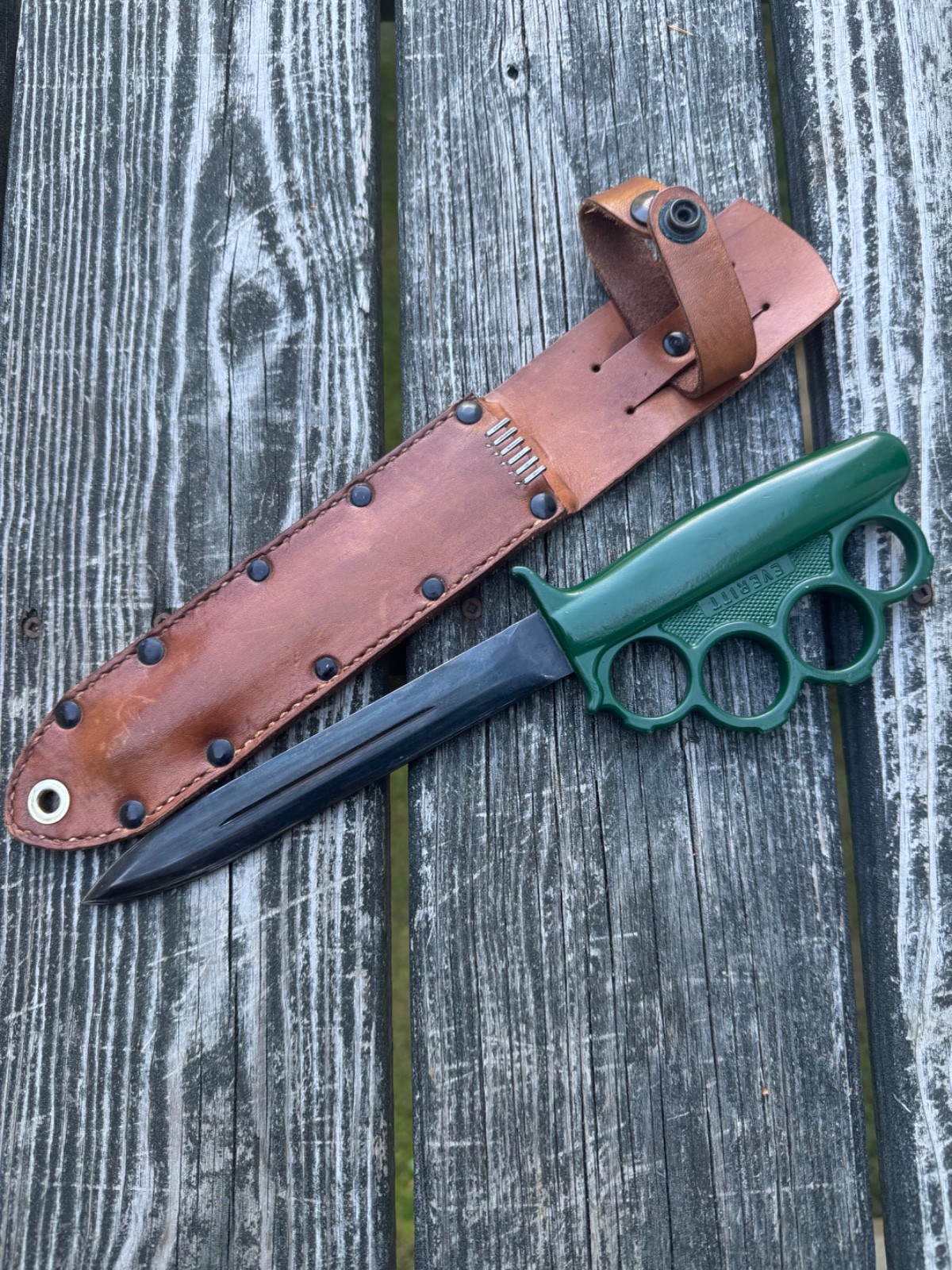 WWII Everett Fighting Knife-RARE WWII Everett Fighting Knife-RARE