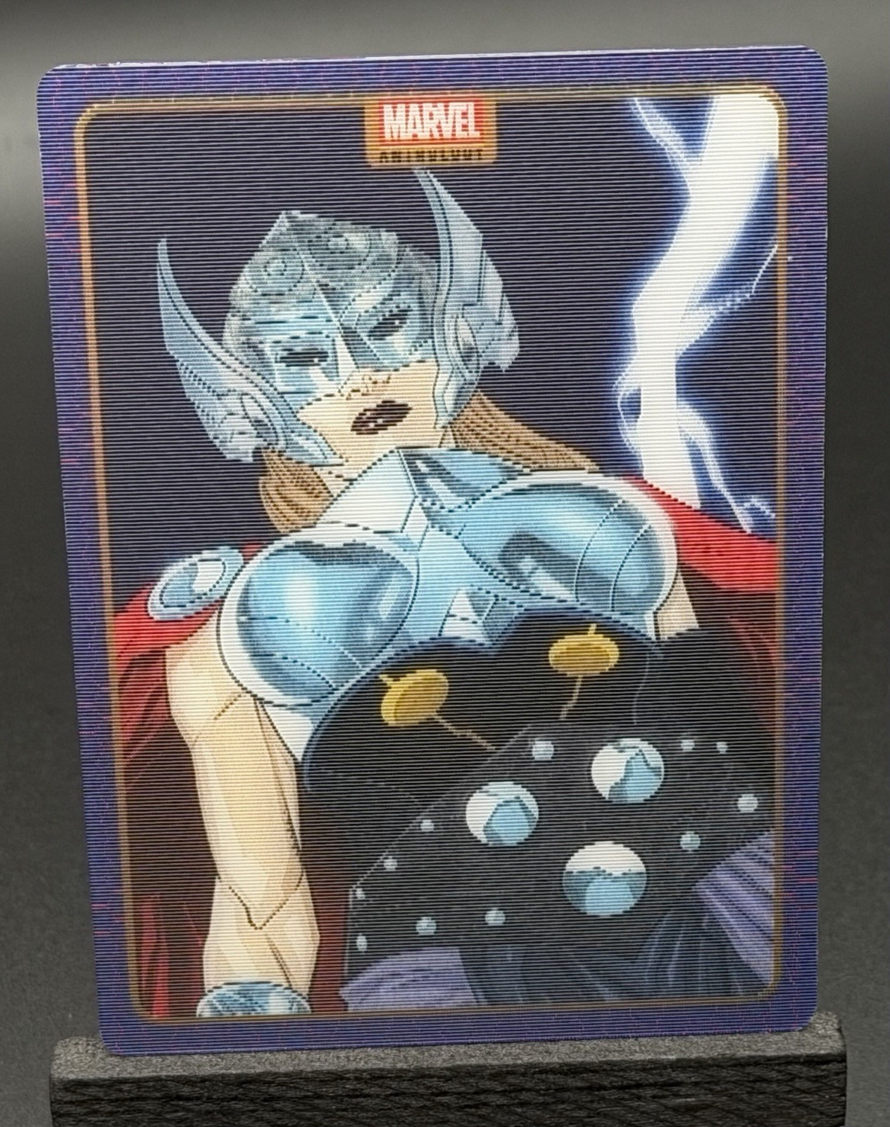 Mighty Thor Lenticular Hologram 2025 Panini Marvel Anthology L5 Jane Foster