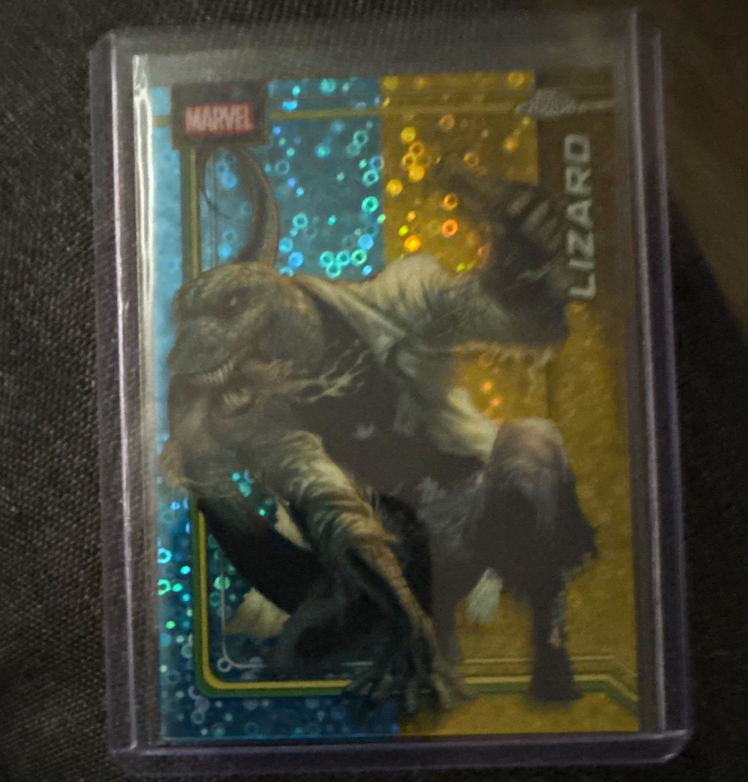 Topps 2020 Topps Chrome Marvel Lizard #069 Hologram Non-Sport Trading Card Topps 2020 Topps Chrome Marvel Lizard #069 Hologram Non-Sport Trading Card