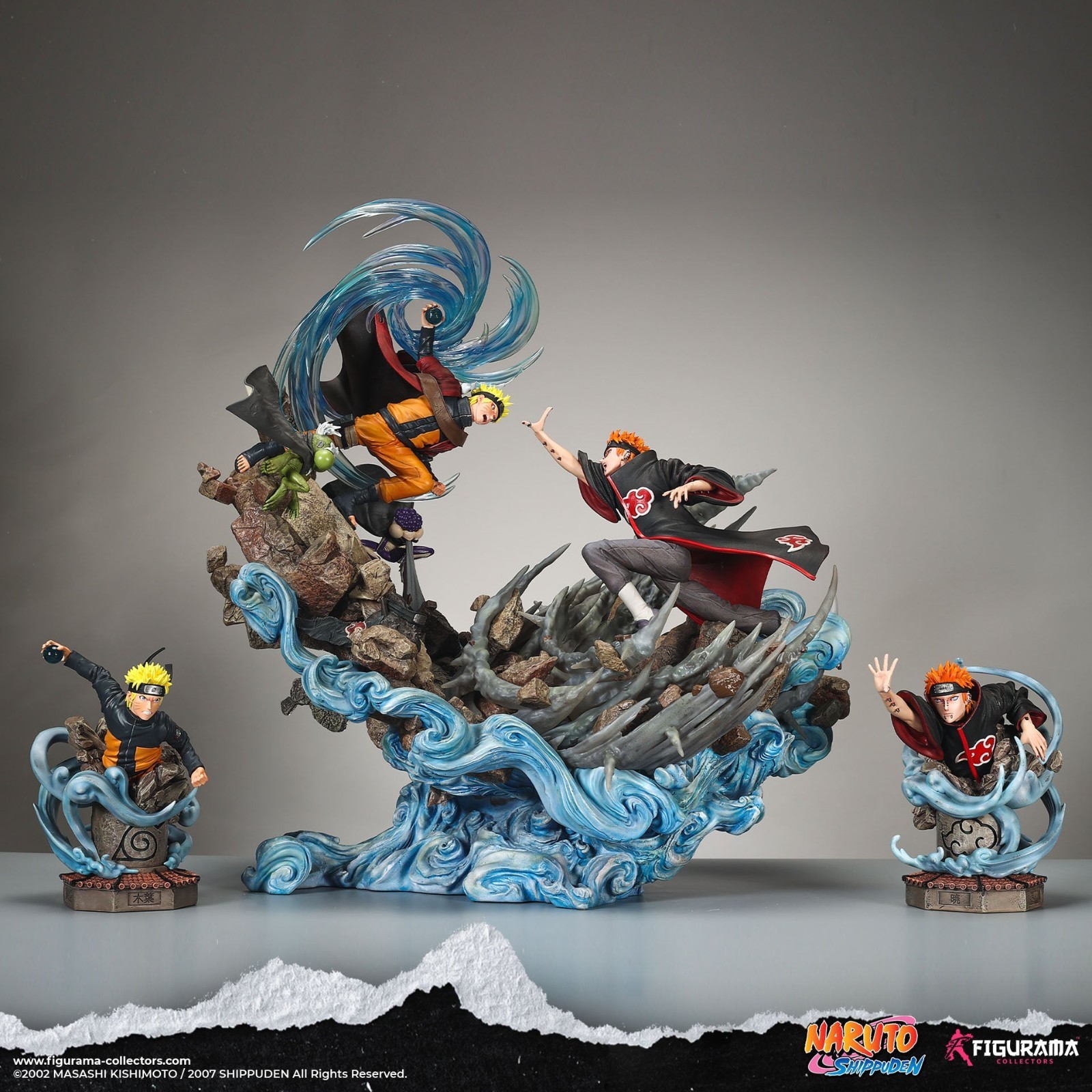 Figurama Collectors Naruto vs Pain 1/6 Elite Statue Figure Limited Edition Resin Figurama Collectors Naruto vs Pain 1/6 Elite Statue Figure Limited Edition Resin