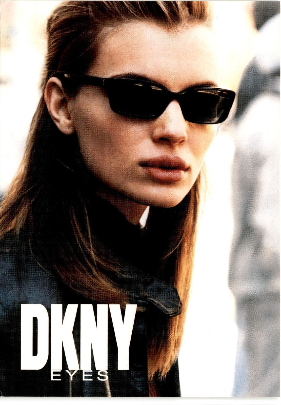 DKNY Eyes, Gitter, Anapol & Glazer Communications, indoor advertising, Postcard