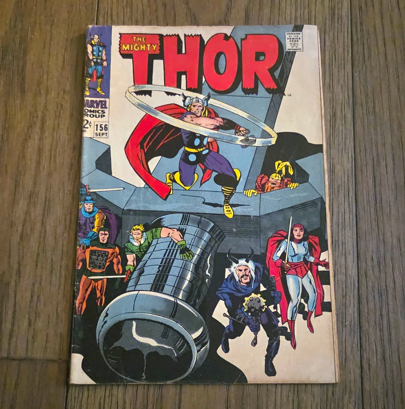 Marvel Comics The Mighty Thor #156 Silver Age Single Issue English Marvel Comics The Mighty Thor #156 Silver Age Single Issue English