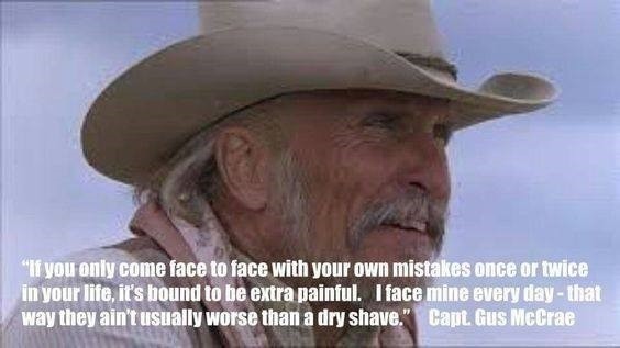 Lonesome Dove Gus Quote refrigerator magnet 3 Lonesome Dove Gus Quote refrigerator magnet 3