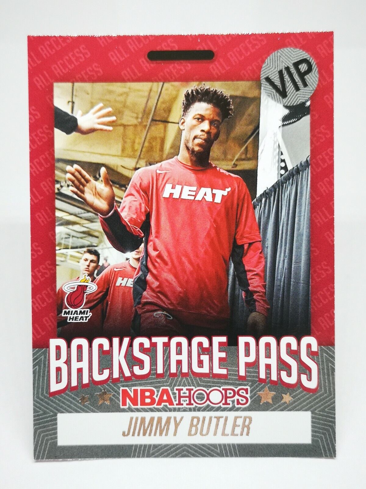 2020-21 Panini Hoops N19 Card NBA Back Stage Pass #4 Jimmy Butler Miami Heat