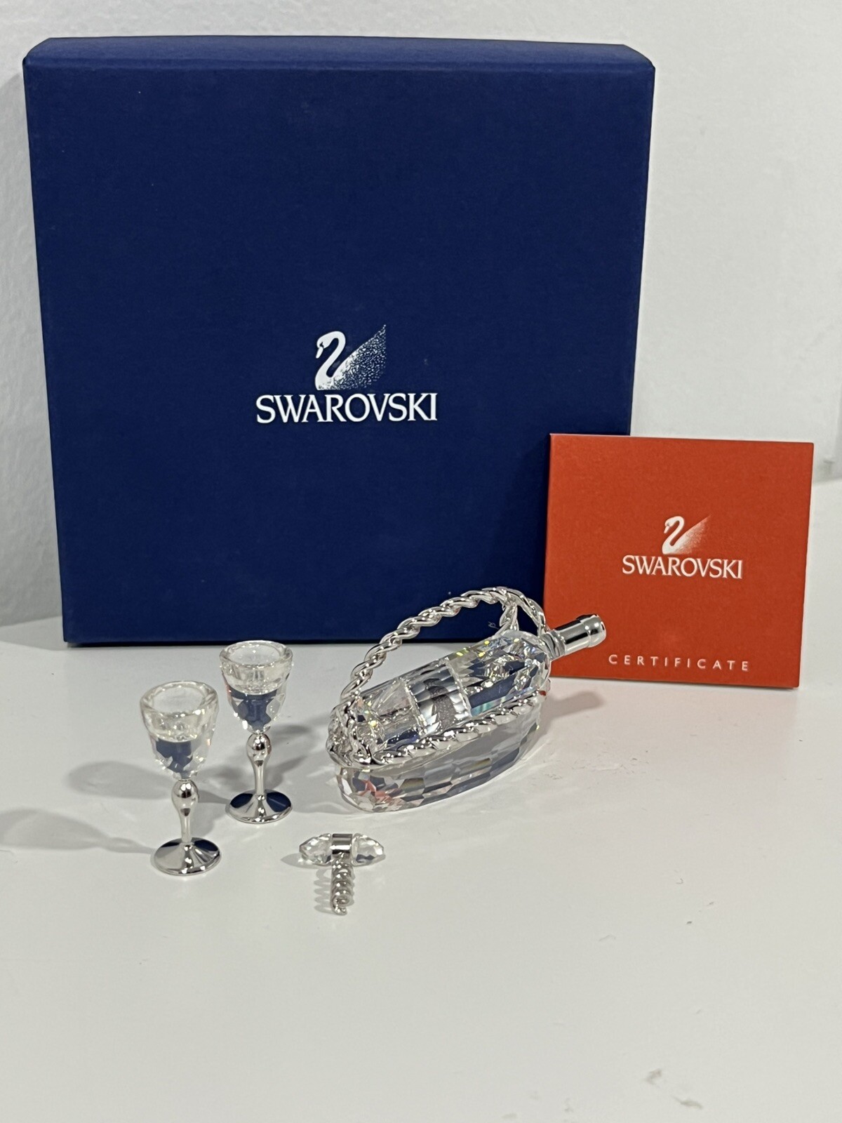 Swarovski 626855 Happy Moments 5 Piece Mini Wine Set BNIB With Certificate
