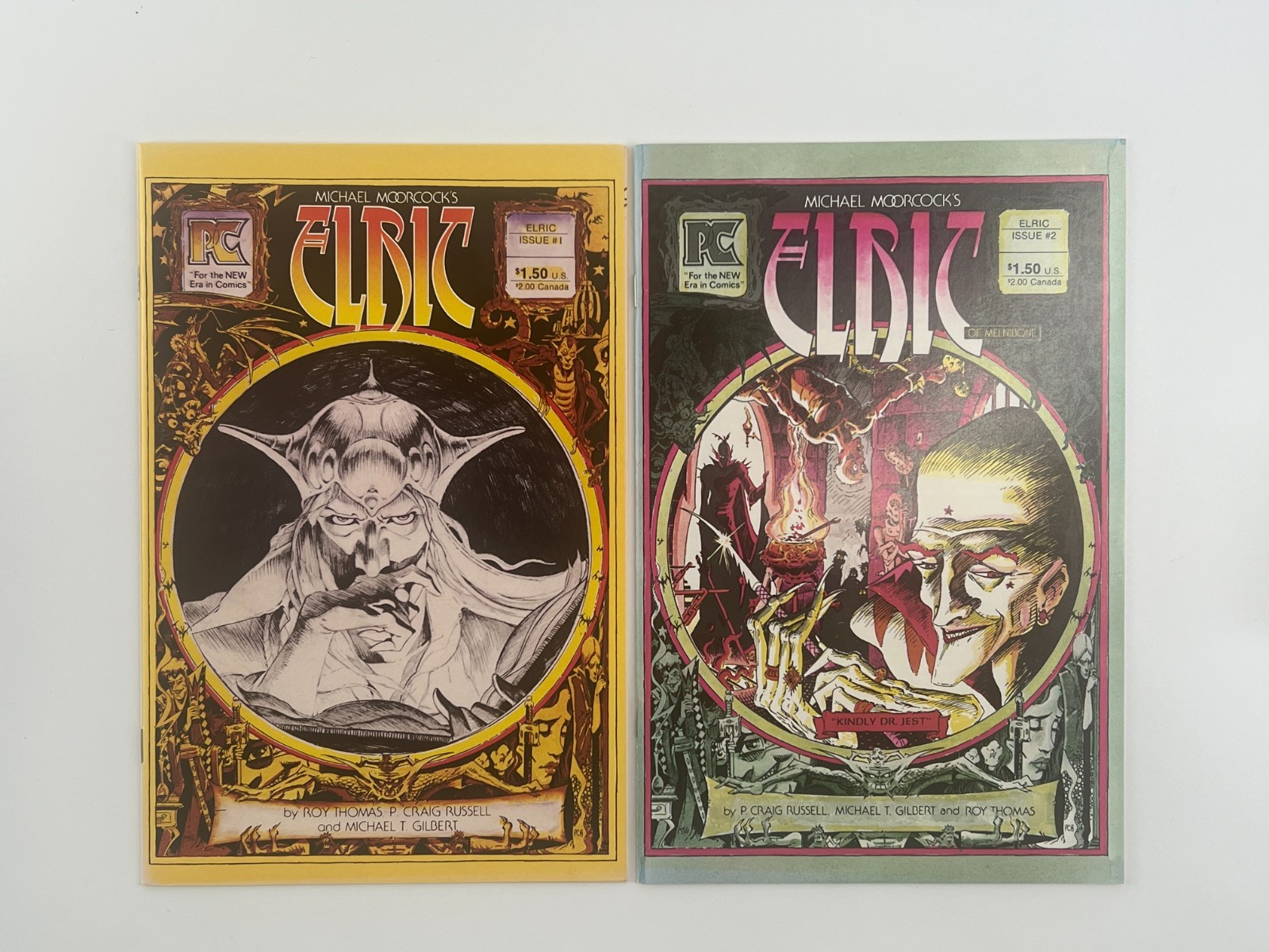 Michael Moorcock's Elric #1-2 Pacific 1983 Roy Thomas P Craig Russell High Grade