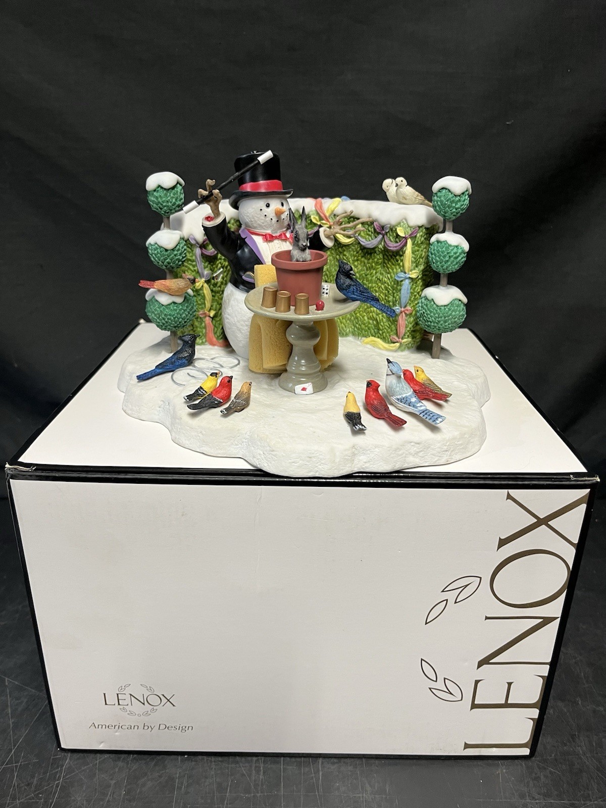 Lenox American By Design The Amazing Snowdini Light Up Christmas Decoration Lenox American By Design The Amazing Snowdini Light Up Christmas Decoration