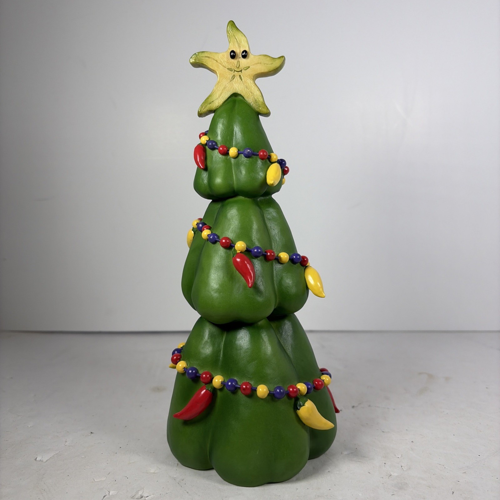 Home Grown By Enesco 2008 Green Pepper Xmas Tree in Box 4011163 Home Grown By Enesco 2008 Green Pepper Xmas Tree in Box 4011163