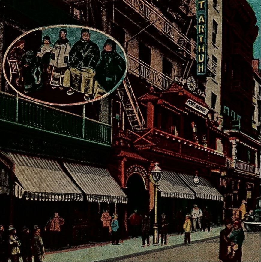 c1910 CHINATOWN NEW YORK CITY PORT ARTHUR RESTAURANT MOTT ST. POSTCARD 26-50 c1910 CHINATOWN NEW YORK CITY PORT ARTHUR RESTAURANT MOTT ST. POSTCARD 26-50