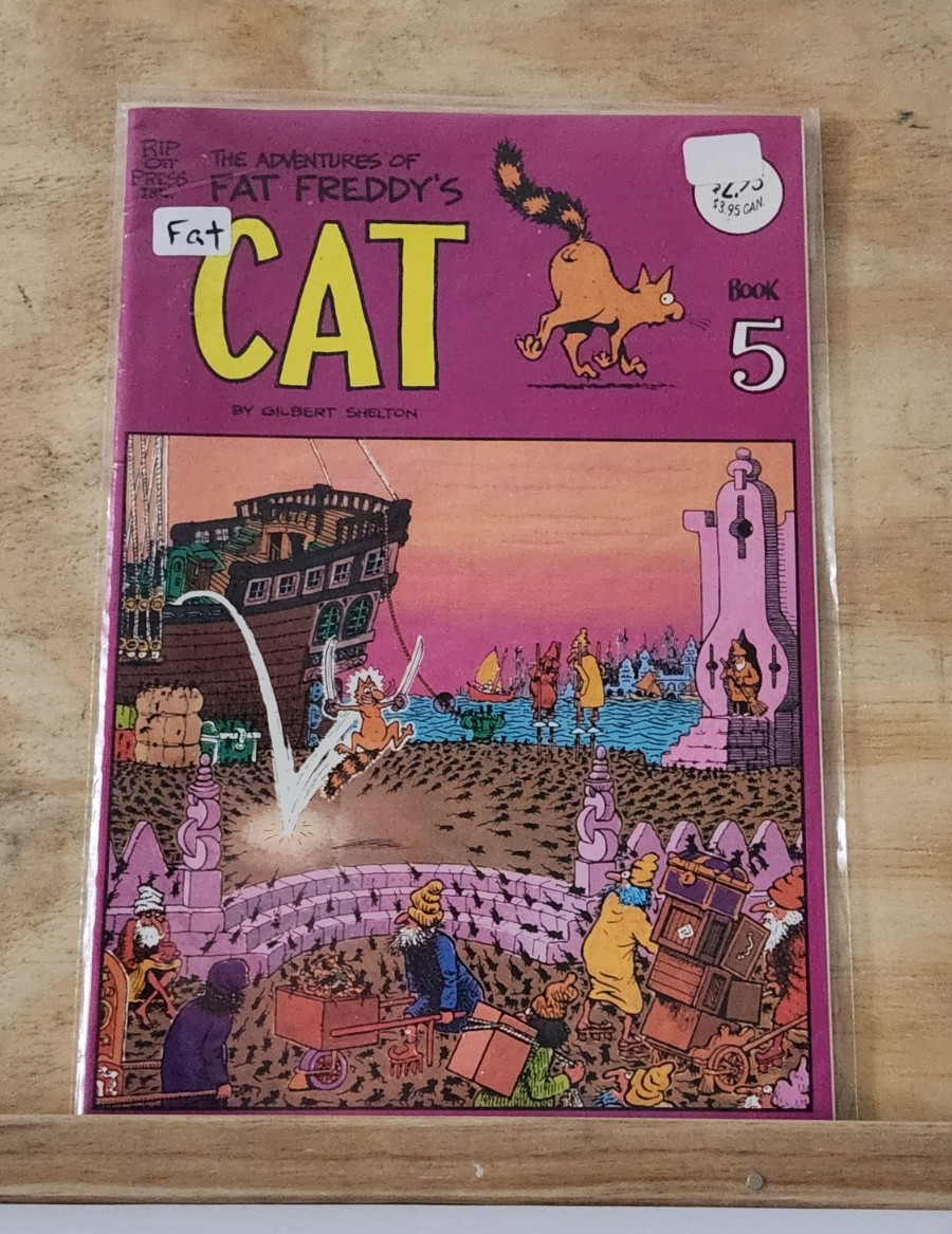 Fat Freddy\'s Cat #5 (Rip Off Press November 1980)
