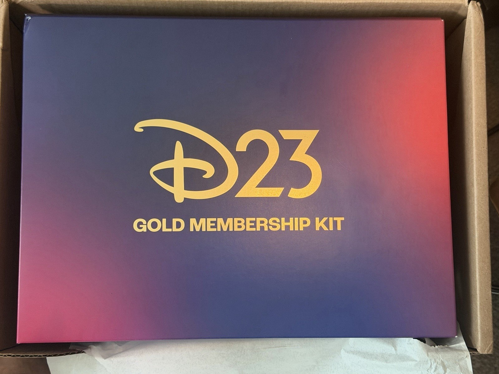 2026 Disney D23 Gold Membership Kit COMPLETE w/ All Items