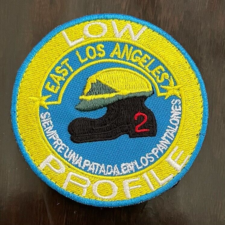 Los Angeles Sheriff Department East Los Angeles Station Low Profile Patch