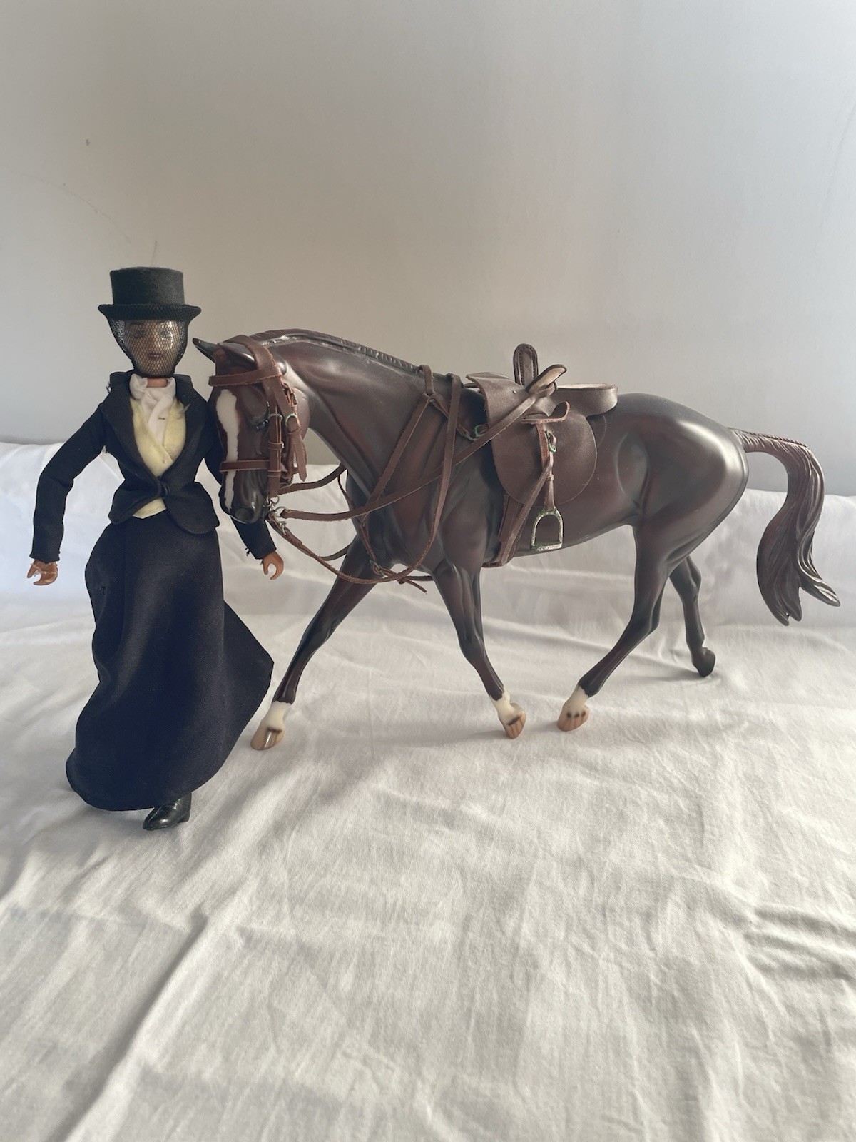 Breyer Rare 2006 Breyer Horse and Rider Sidesaddle Set #1264