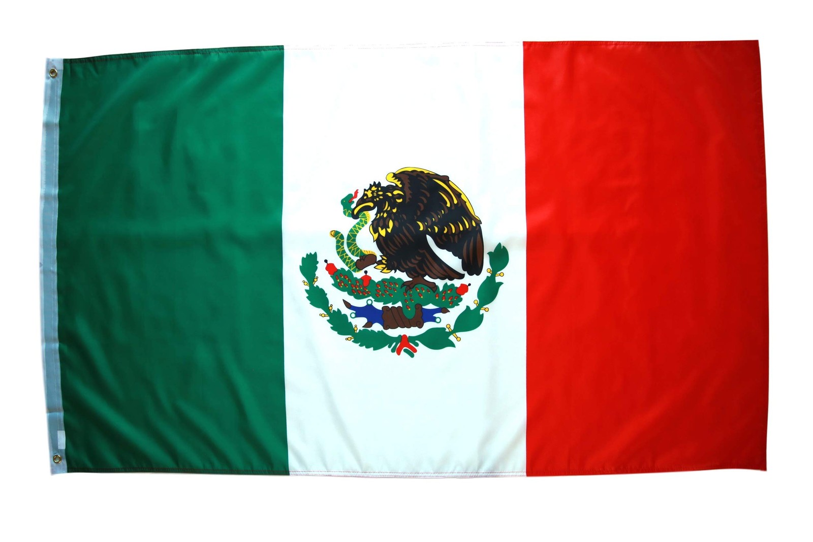 3x5 Mexico Flag - Polyester Mexican Flag with Brass Grommets