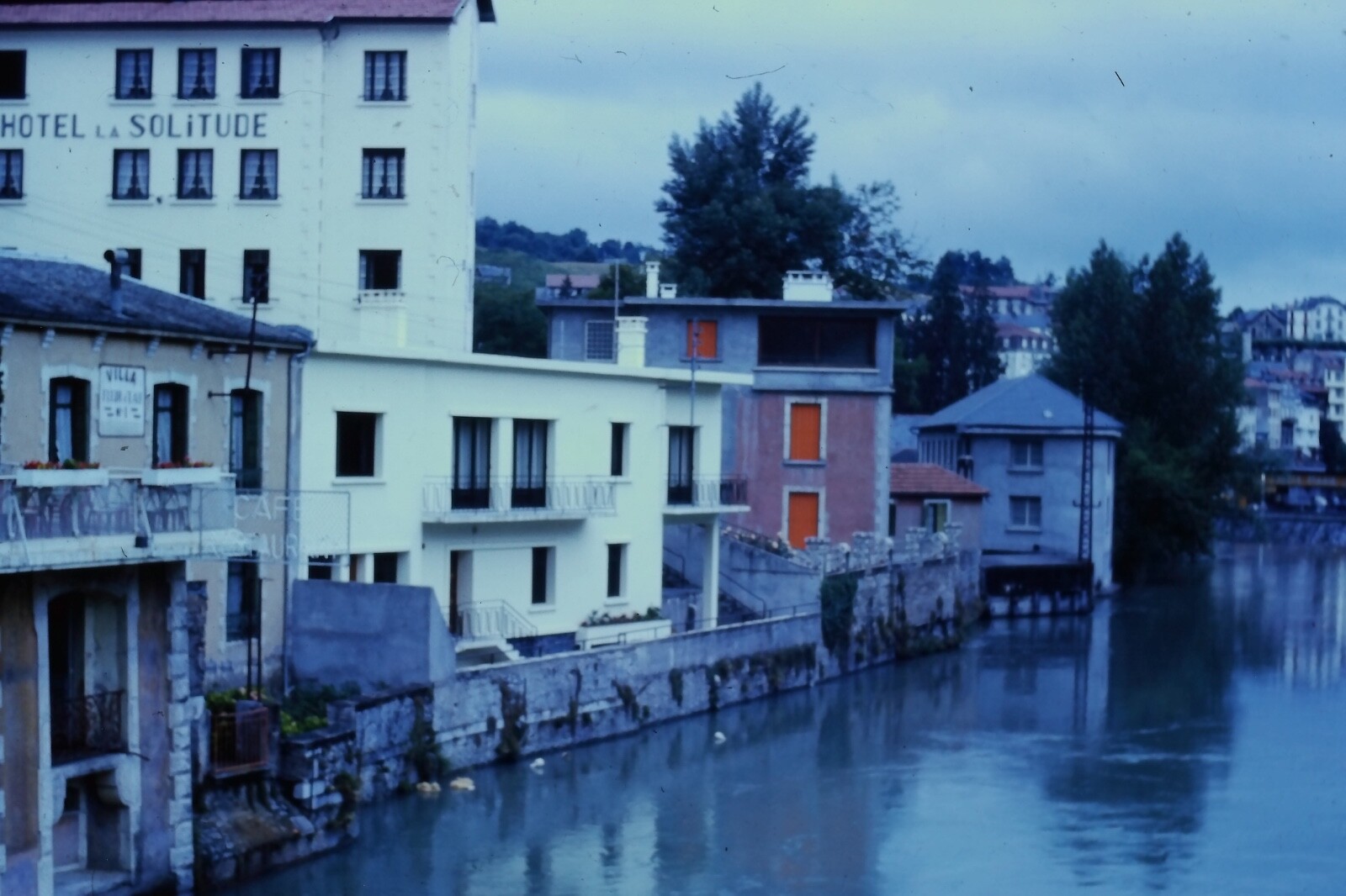 Vintage 35mm Photo Slide Hotel La Solitude Lourdes France 1960s 1970s Vintage 35mm Photo Slide Hotel La Solitude Lourdes France 1960s 1970s