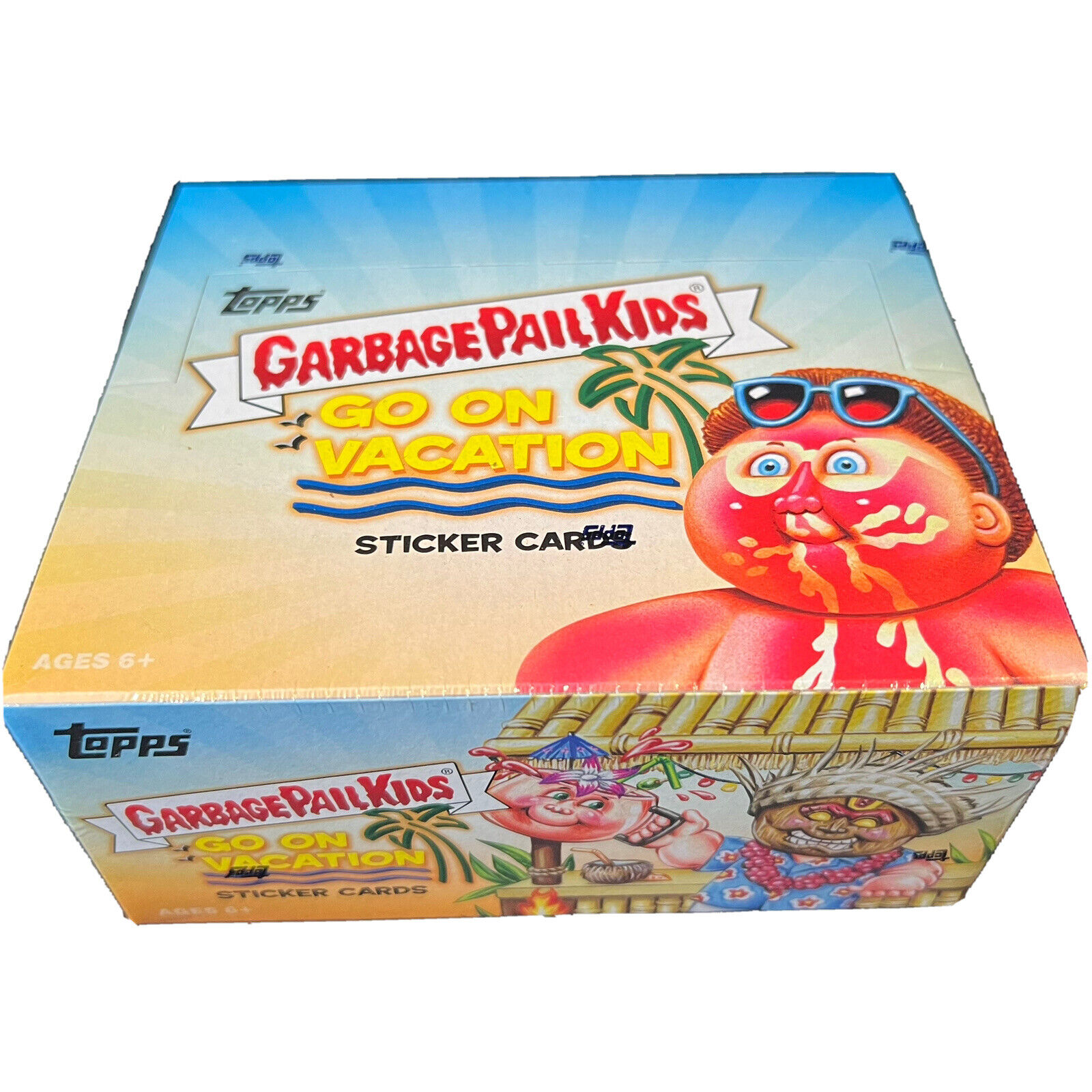2021 Topps Garbage Pail Kids GPK Go on Vacation Hobby Display Box factory sealed