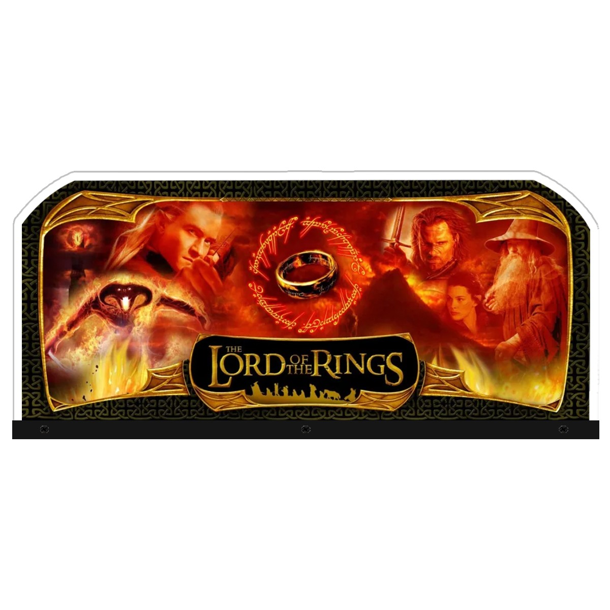 The Lord of The Rings Pinball Topper Acrylic RRB Led Topper for Pinball Machine
