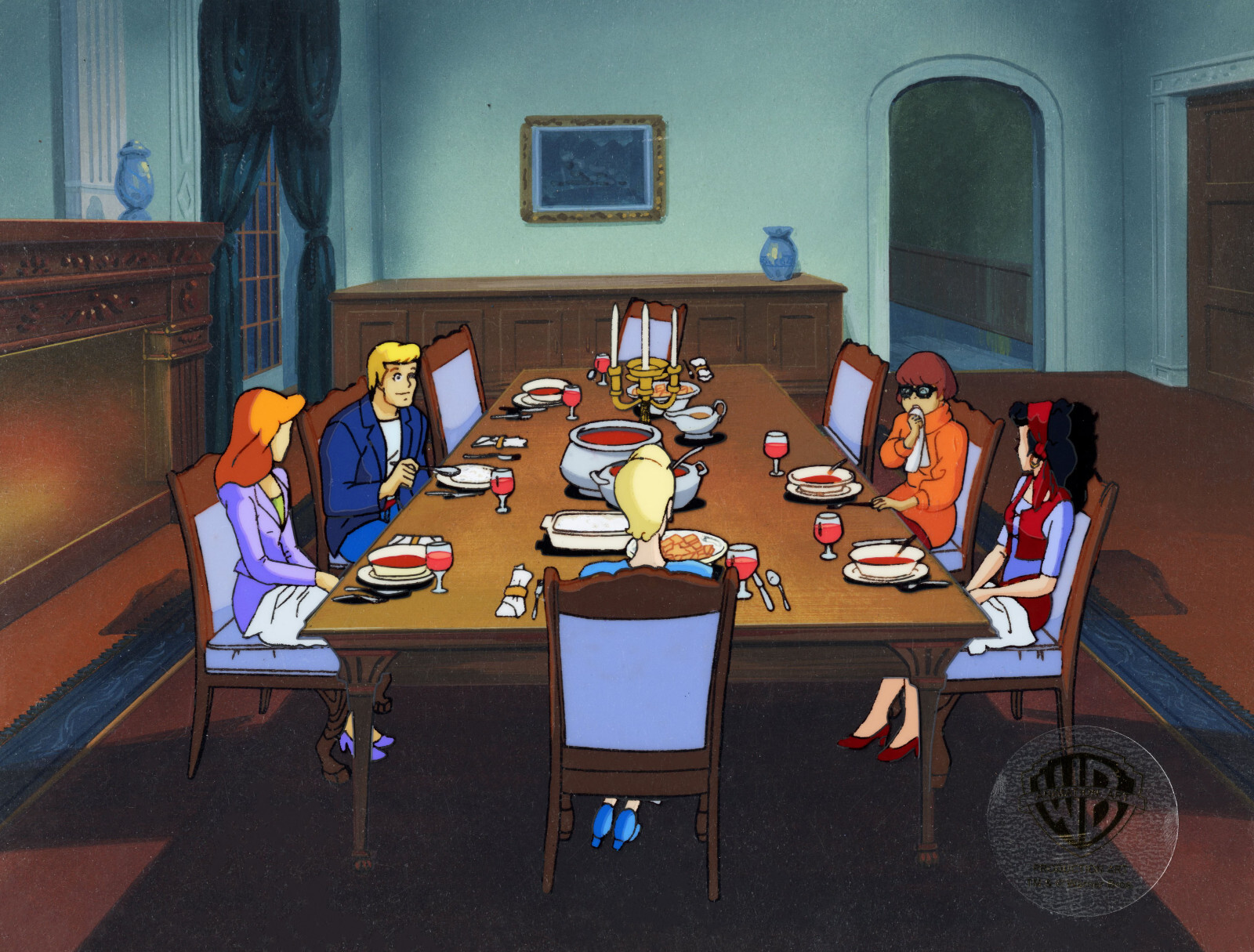 Hanna Barbera:Scooby Doo/Mystery Gang- Original Prod Cel/OBG-Zombie Island