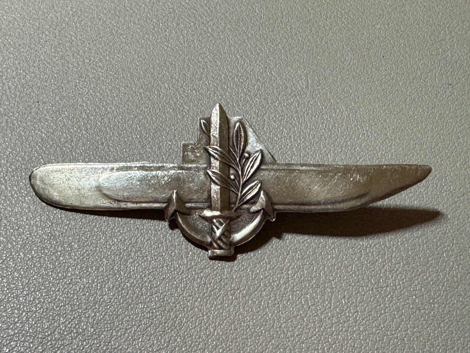 Israeli IDF Submariner's Qualification Badge - Original Screwback Pin