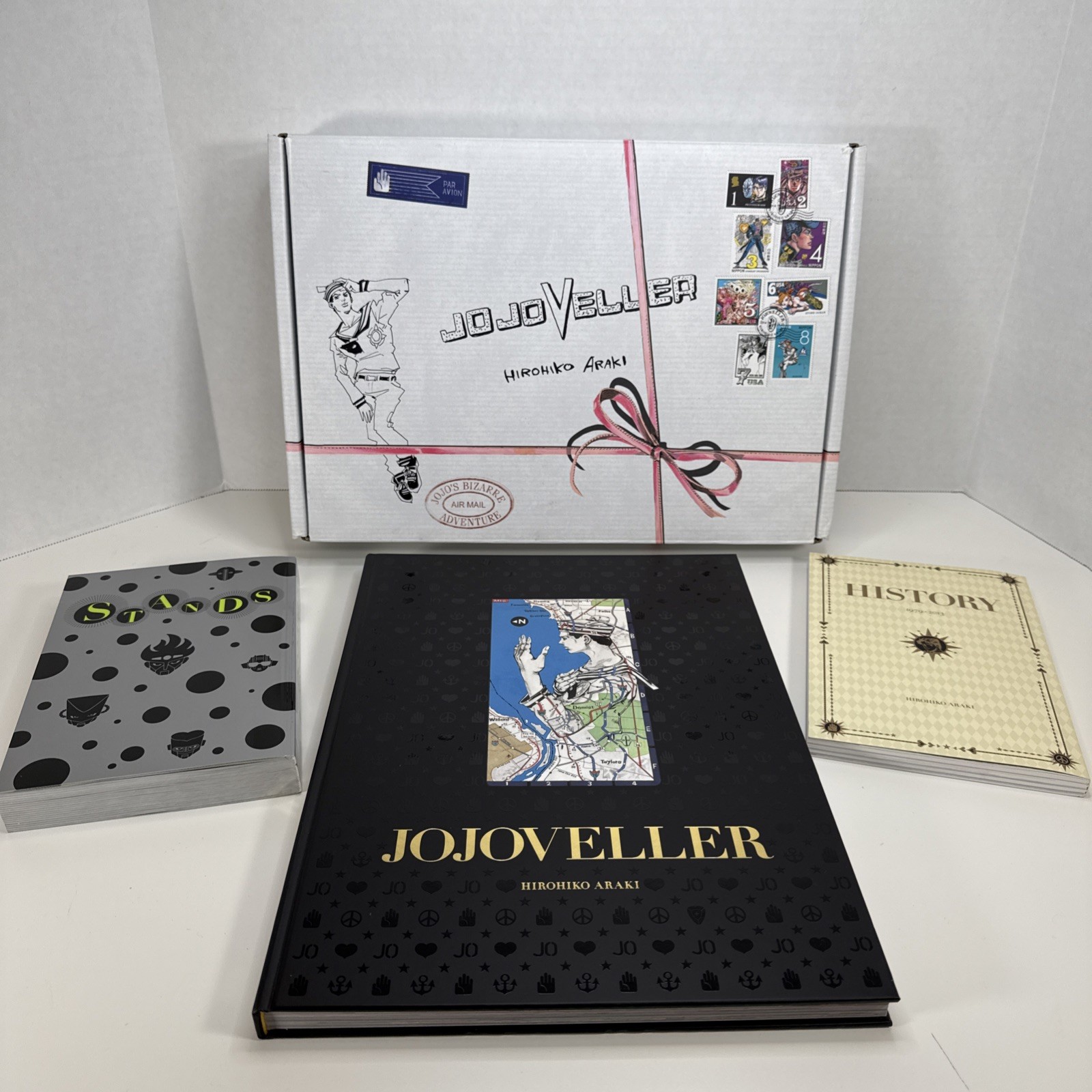 JOJOVELLER complete LIMITED edition HIROHIKO ARAKI JoJo's Bizarre Adventure Used JOJOVELLER complete LIMITED edition HIROHIKO ARAKI JoJo's Bizarre Adventure Used