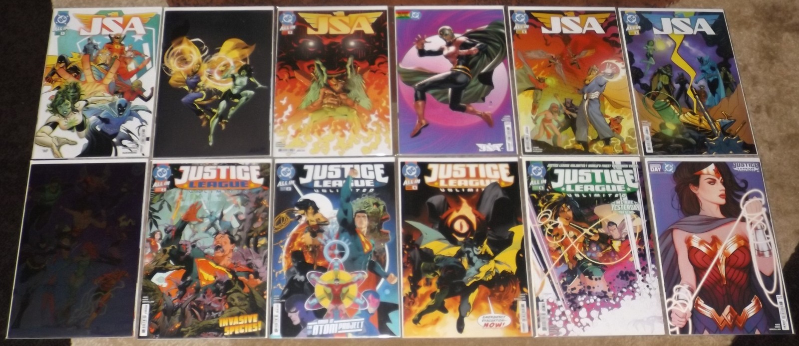 Justice League Unlimited #1-6 (2025) + JSA #1-6 (2025) DC LOT ALL-IN Justice League Unlimited #1-6 (2025) + JSA #1-6 (2025) DC LOT ALL-IN