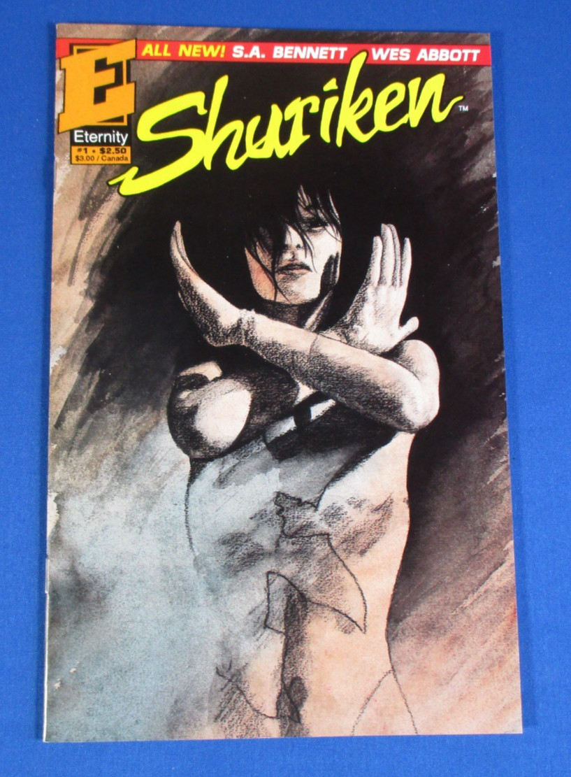 Shuriken #1 Eternity Comics 1991 VF/NM Shuriken #1 Eternity Comics 1991 VF/NM