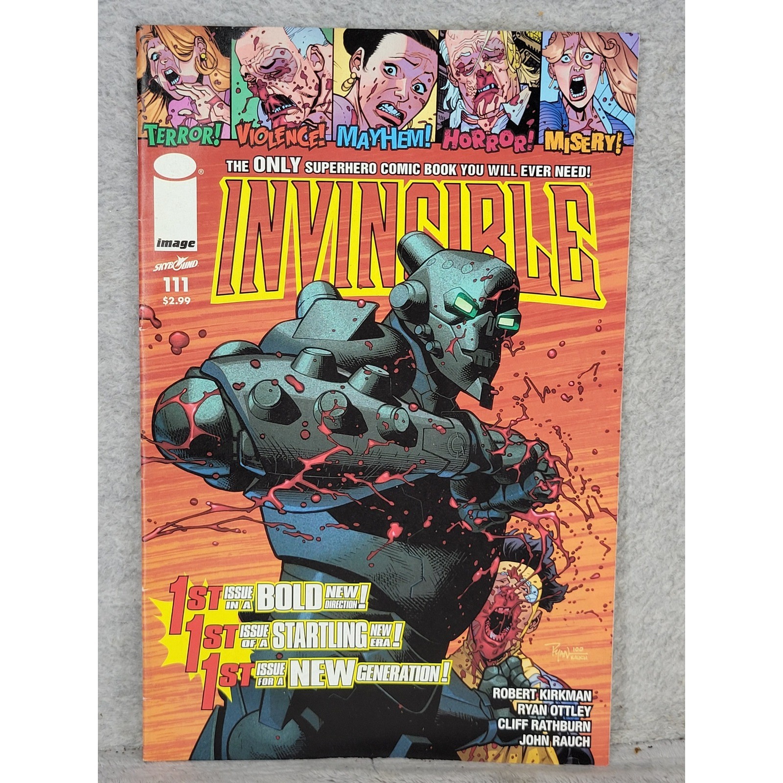 Image Comics Invincible #111 May 2014 Robert Kirkman Ryan Ottley 10.25