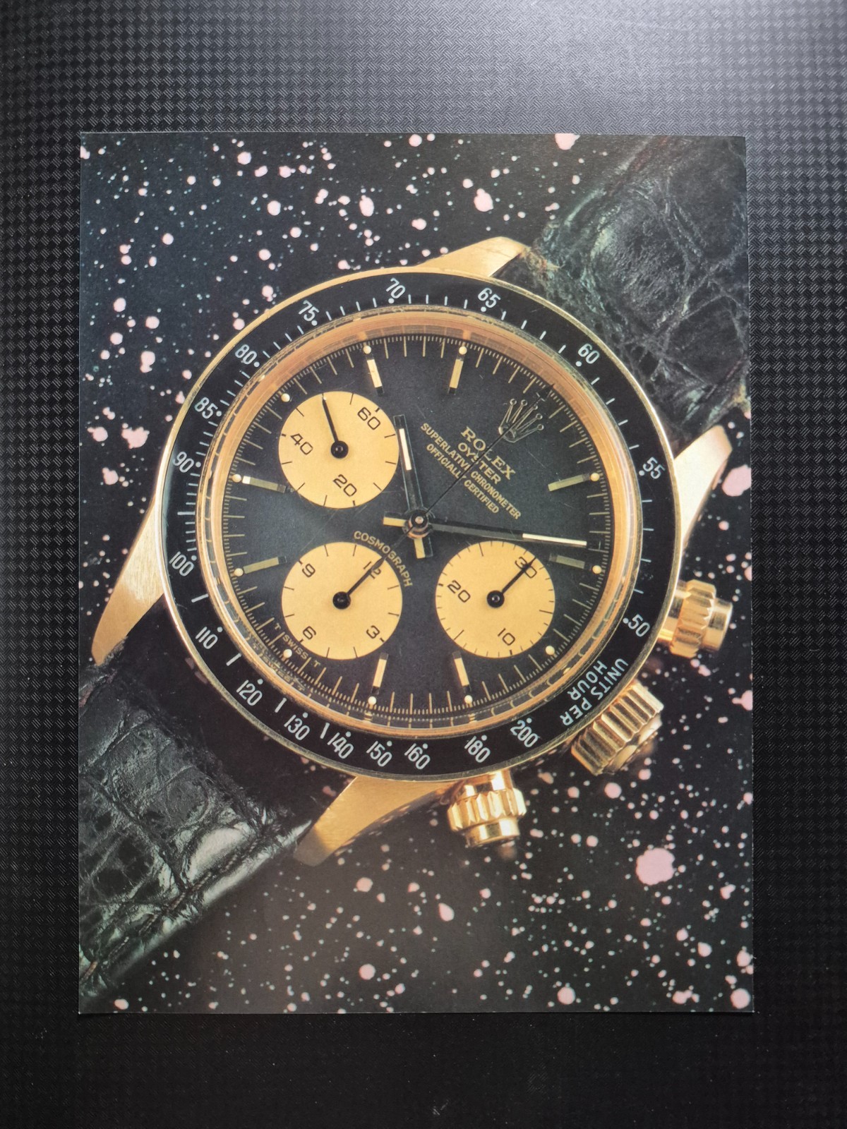 1988 Rolex Cosmograph (Daytona) - Original Vintage Magazine Print 1988 Rolex Cosmograph (Daytona) - Original Vintage Magazine Print