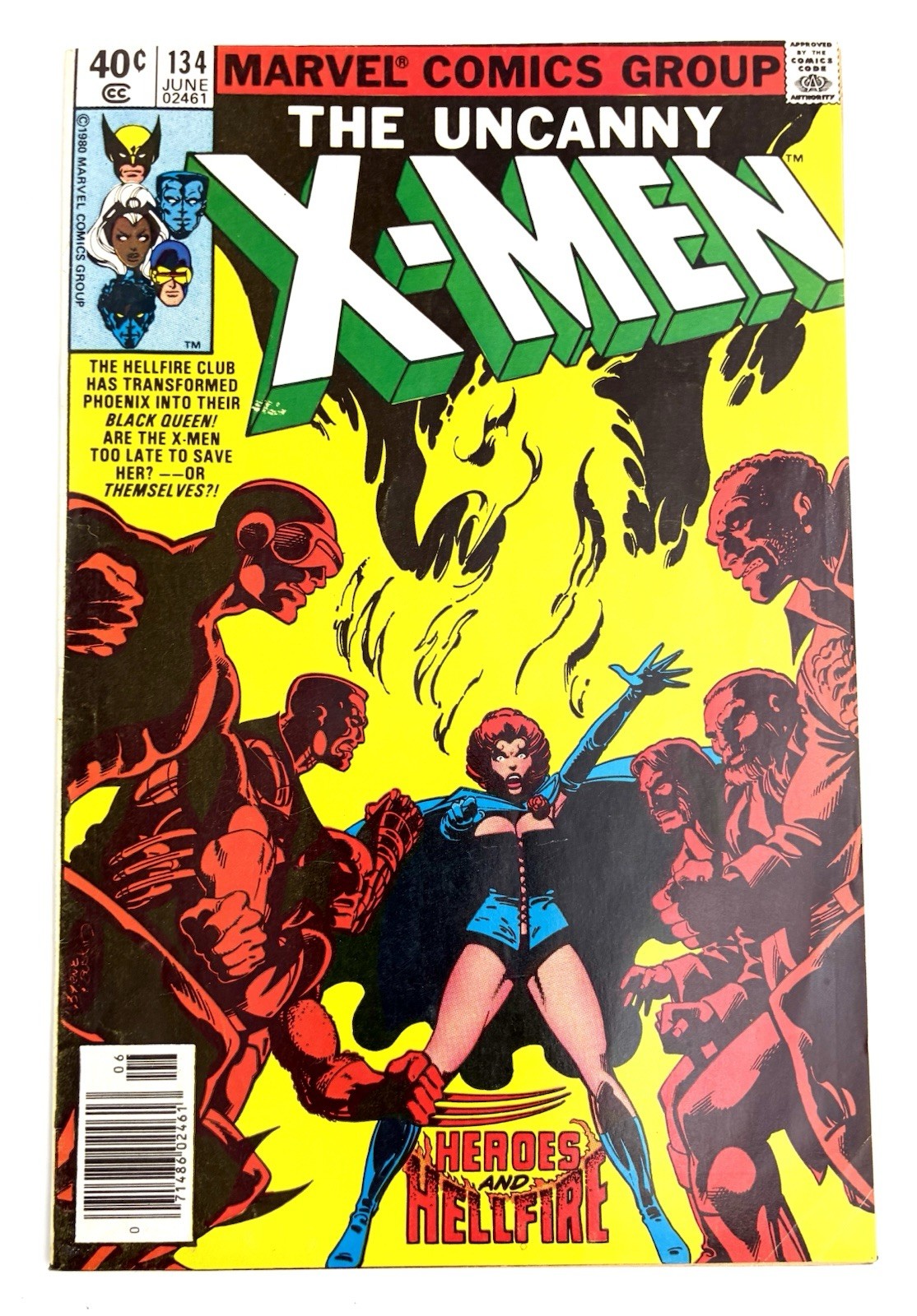 Uncanny X-MEN #134 1980 8.0 VF π 1st Dark Phoenix Uncanny X-MEN #134 1980 8.0 VF π 1st Dark Phoenix
