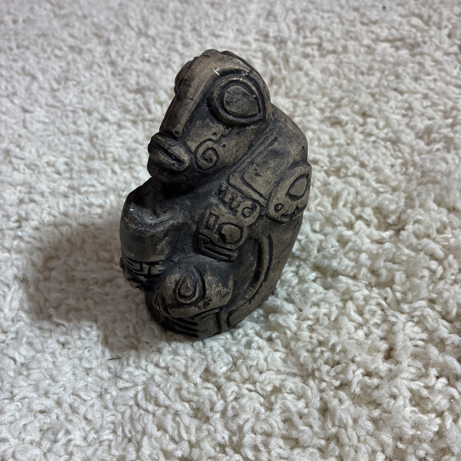 Vintage Hand Carved Stone African Tribal Artifact Figurine Vintage Hand Carved Stone African Tribal Artifact Figurine