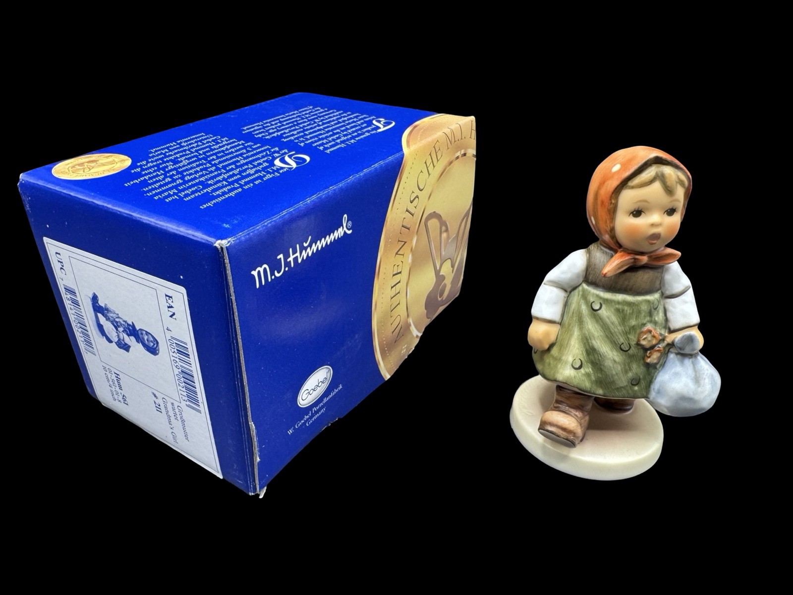 Goebel M.I. Hummel Grandma's Girl 561 Figurine #211 Germany w/ Box Goebel M.I. Hummel Grandma's Girl 561 Figurine #211 Germany w/ Box