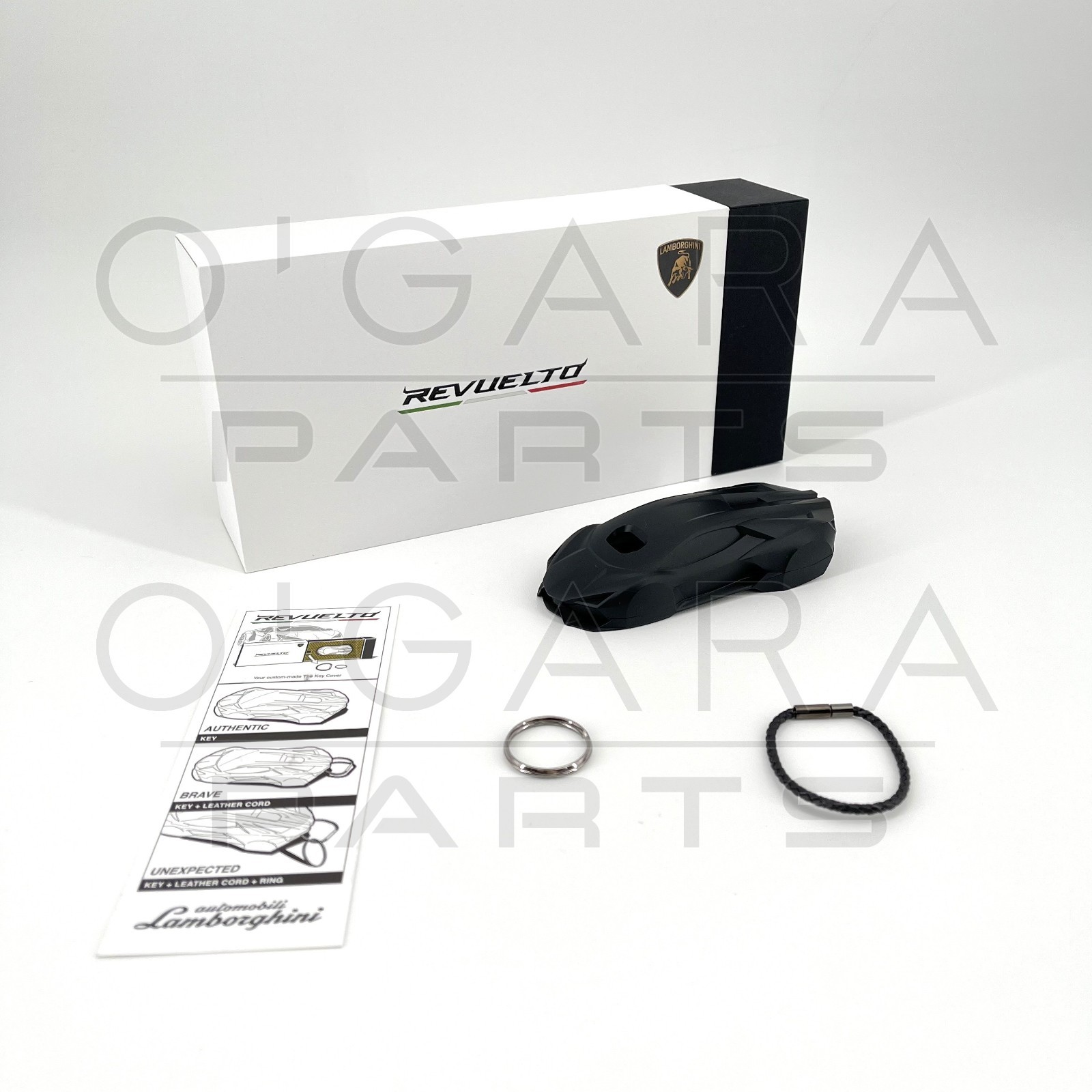 OFFICIAL Lamborghini Revuelto Key Holder Matte Black - Nero Nemesis OFFICIAL Lamborghini Revuelto Key Holder Matte Black - Nero Nemesis