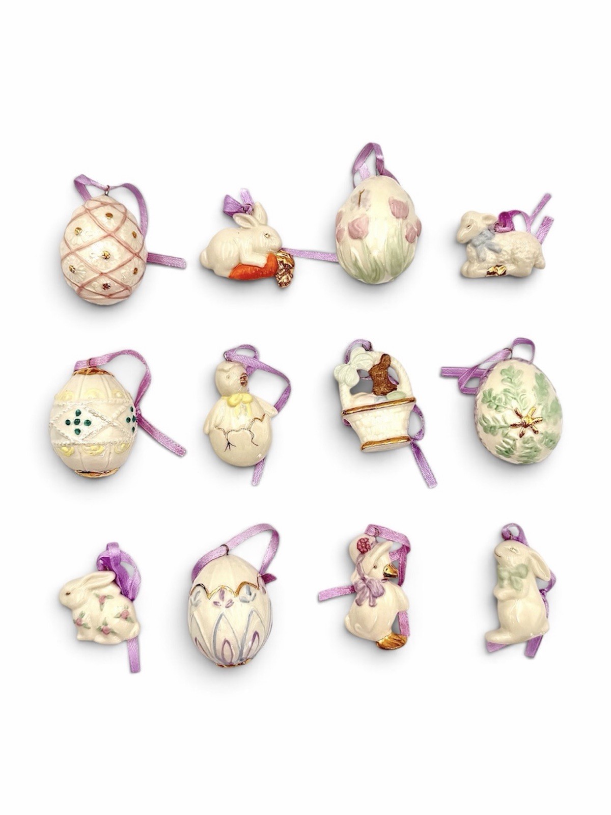 Lenox “Easter” - Mini Ornaments, Set of 12 Lenox “Easter” - Mini Ornaments, Set of 12