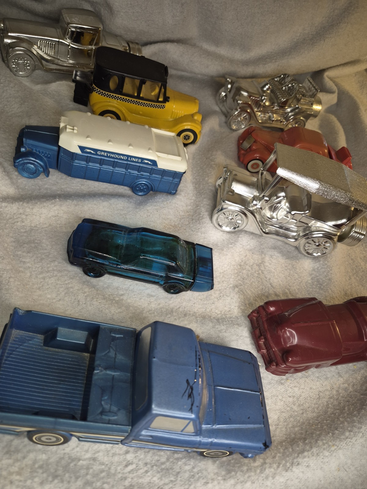 Lot 9 Vintage Car Avon After Shave Cologne Decanter mustang bus truck Lot 9 Vintage Car Avon After Shave Cologne Decanter mustang bus truck