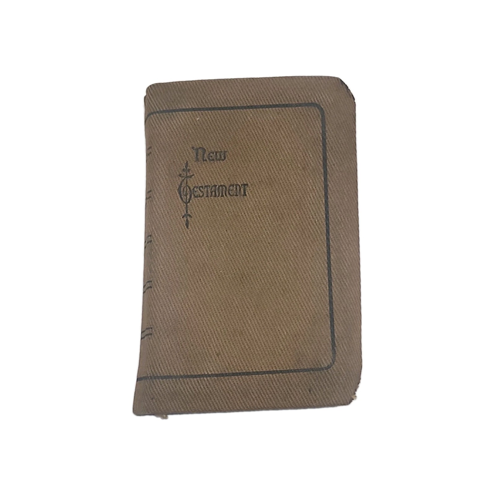 Antique 1916 Military Pocket Bible WW1 Soldier Writes Antique 1916 Military Pocket Bible WW1 Soldier Writes