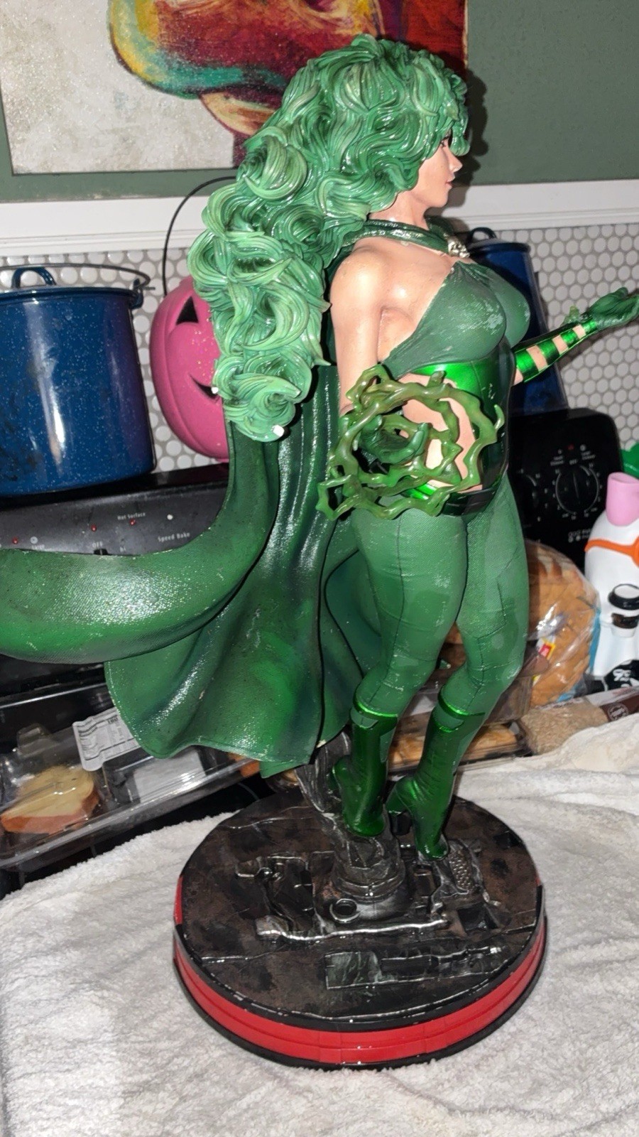 Marvel X-Men character Lorna Dane Max Studios Polaris Statue Marvel X-Men character Lorna Dane Max Studios Polaris Statue