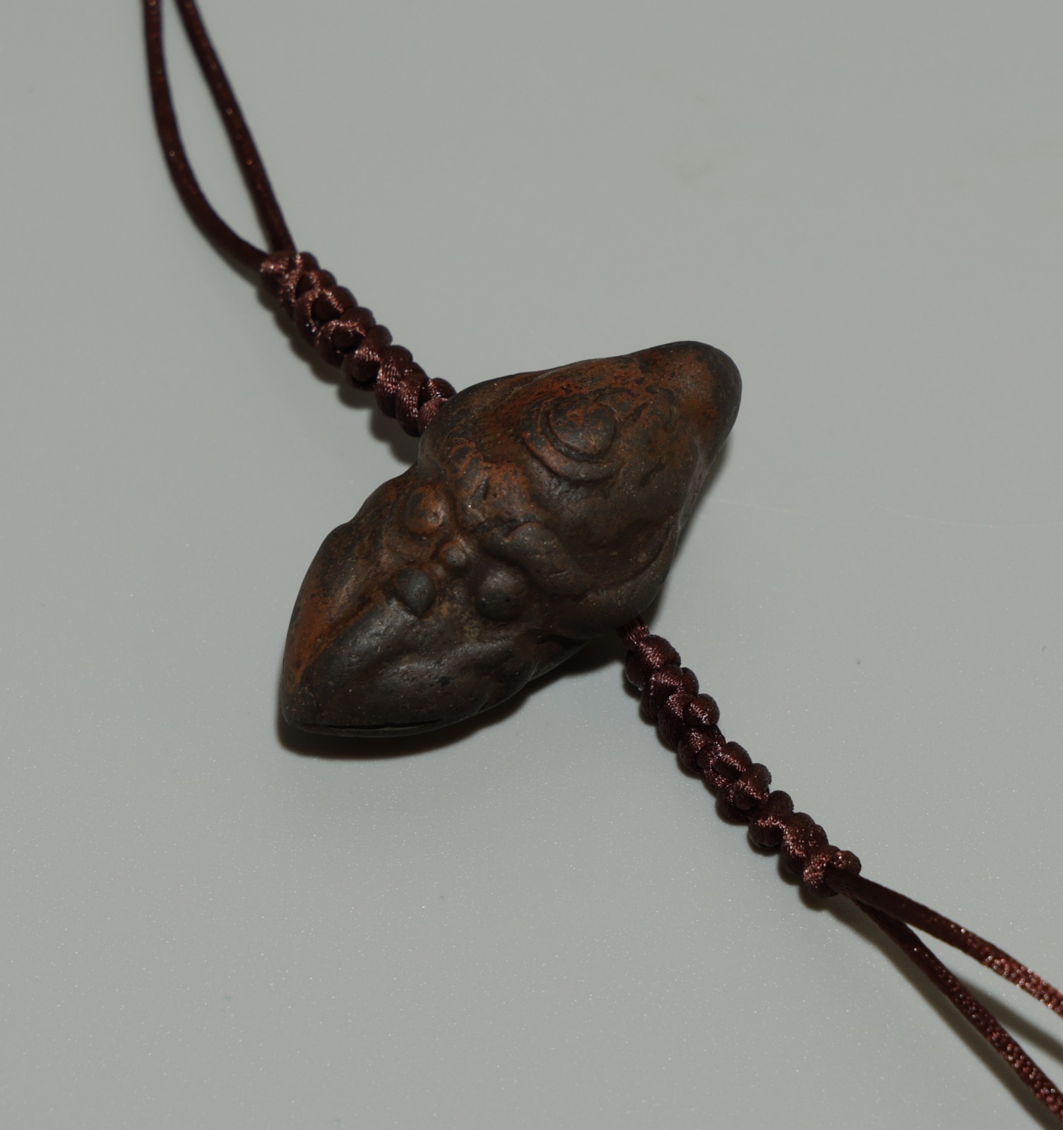 Real Tibet 19th Century Old Magnetic Clay NiangLa Tsa Tsa Garuda Pendant Amulet Real Tibet 19th Century Old Magnetic Clay NiangLa Tsa Tsa Garuda Pendant Amulet
