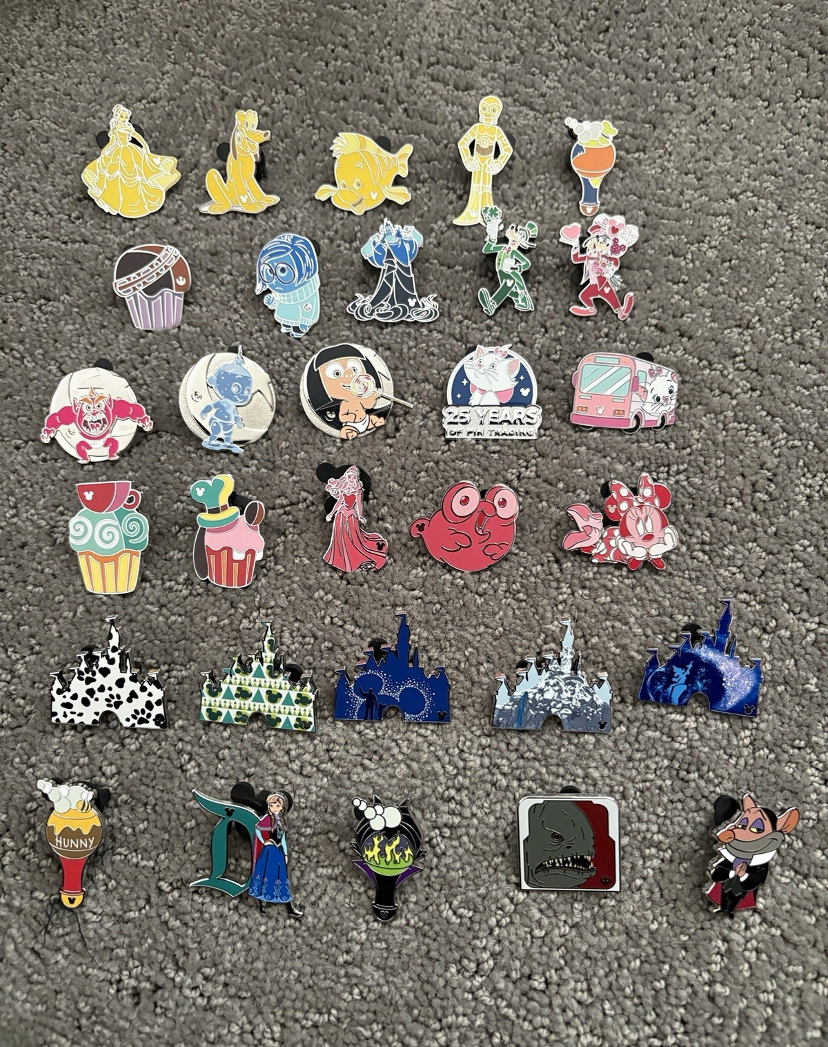 Authentic Disney Hidden Mickey Pin Lot of 30 Authentic Disney Hidden Mickey Pin Lot of 30