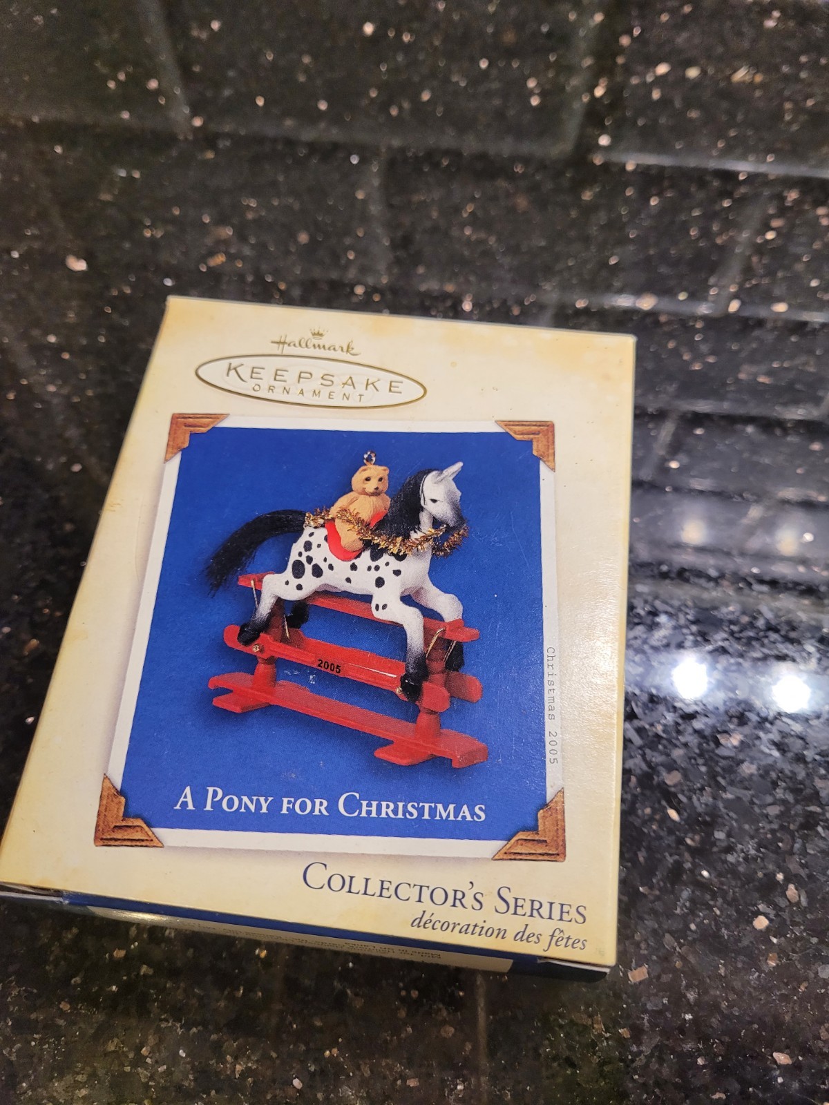Hallmark Keepsake Ornament 2005 A Pony For Christmas New
