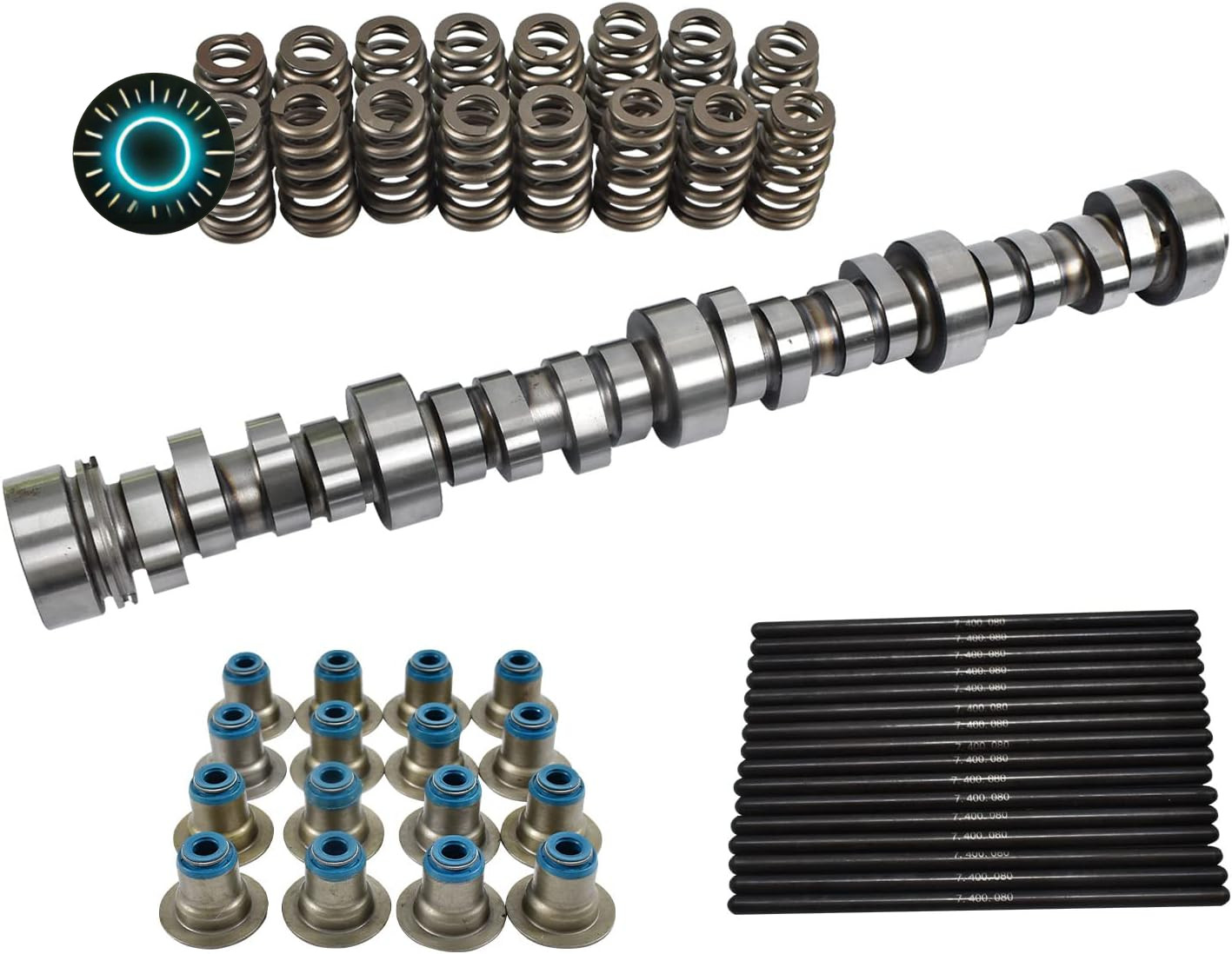 LS Stage 3 Truck Camshaft Kit Fit for 1999-2013 4.8 5.3 6.0 6.2 LS1 LS2 LS6 (...