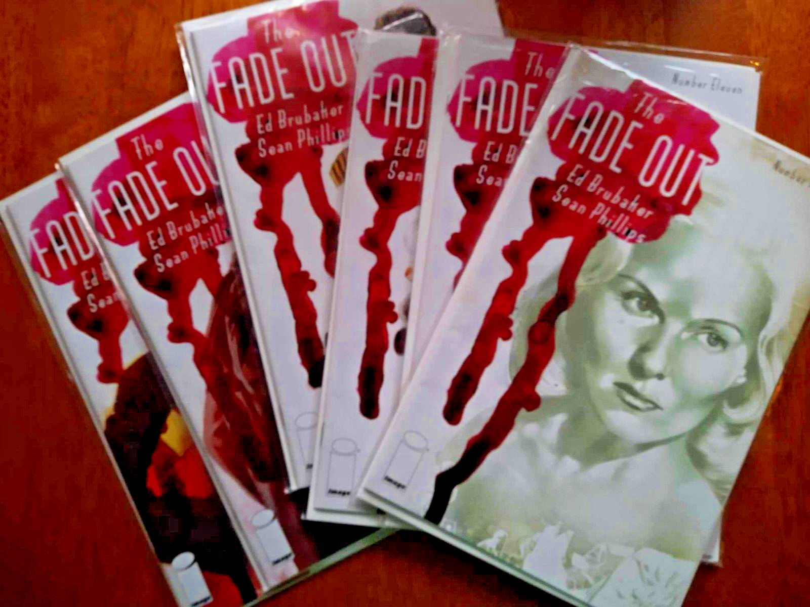 The Fade Out by Ed Brubaker #7-#12 Crime Noir Image Comics Lot of 6