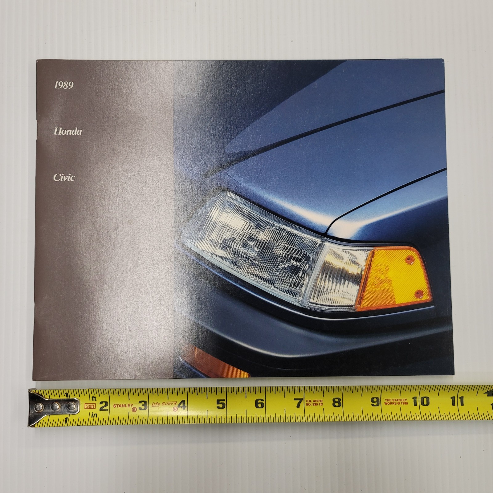 1989 Honda Civic Brochure Sedan Hatchback Wagon Original Dealer Sales 1989 Honda Civic Brochure Sedan Hatchback Wagon Original Dealer Sales